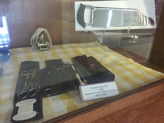 tools in display case