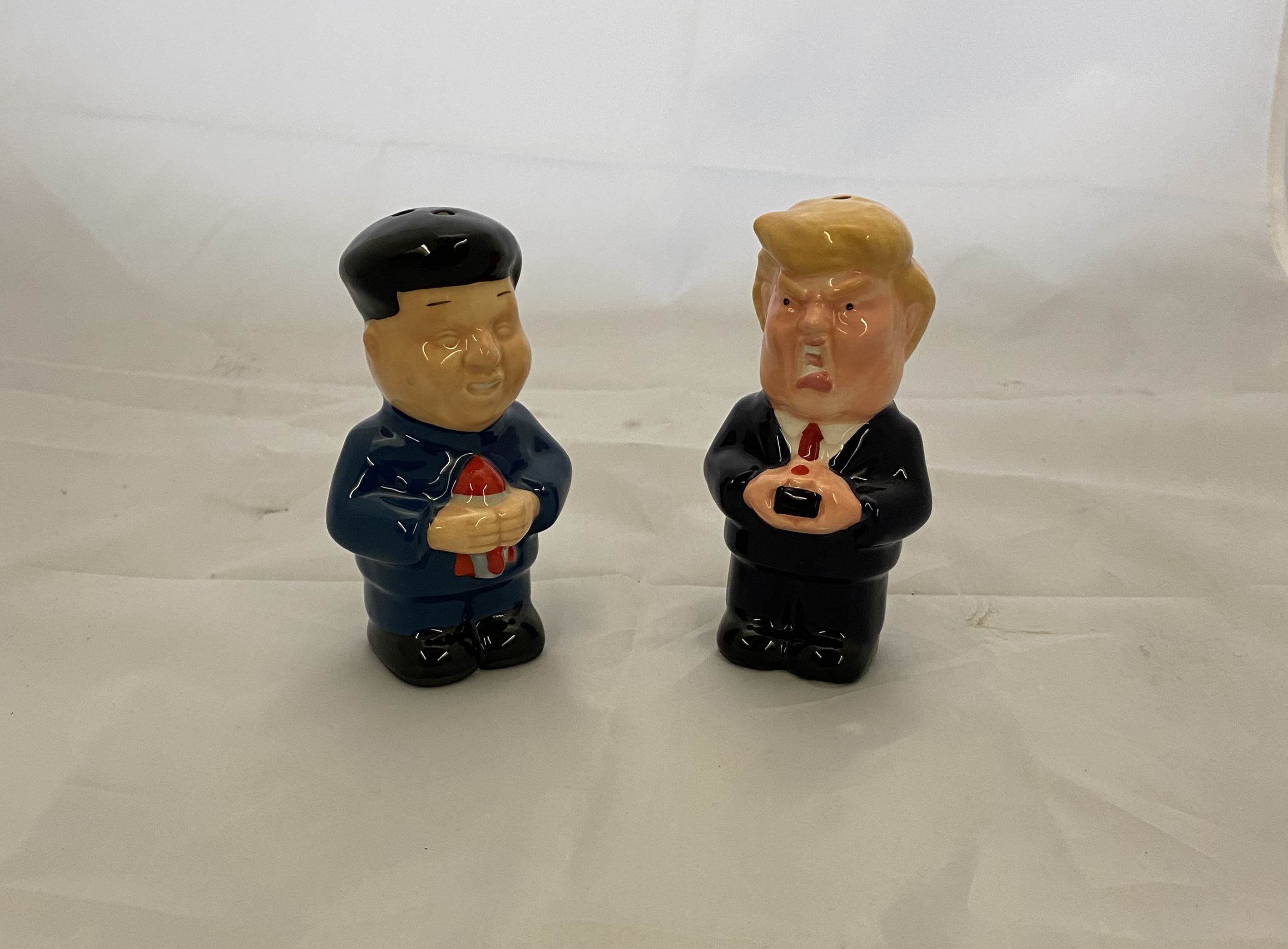 Trump and Kim Jong-Un Shakers