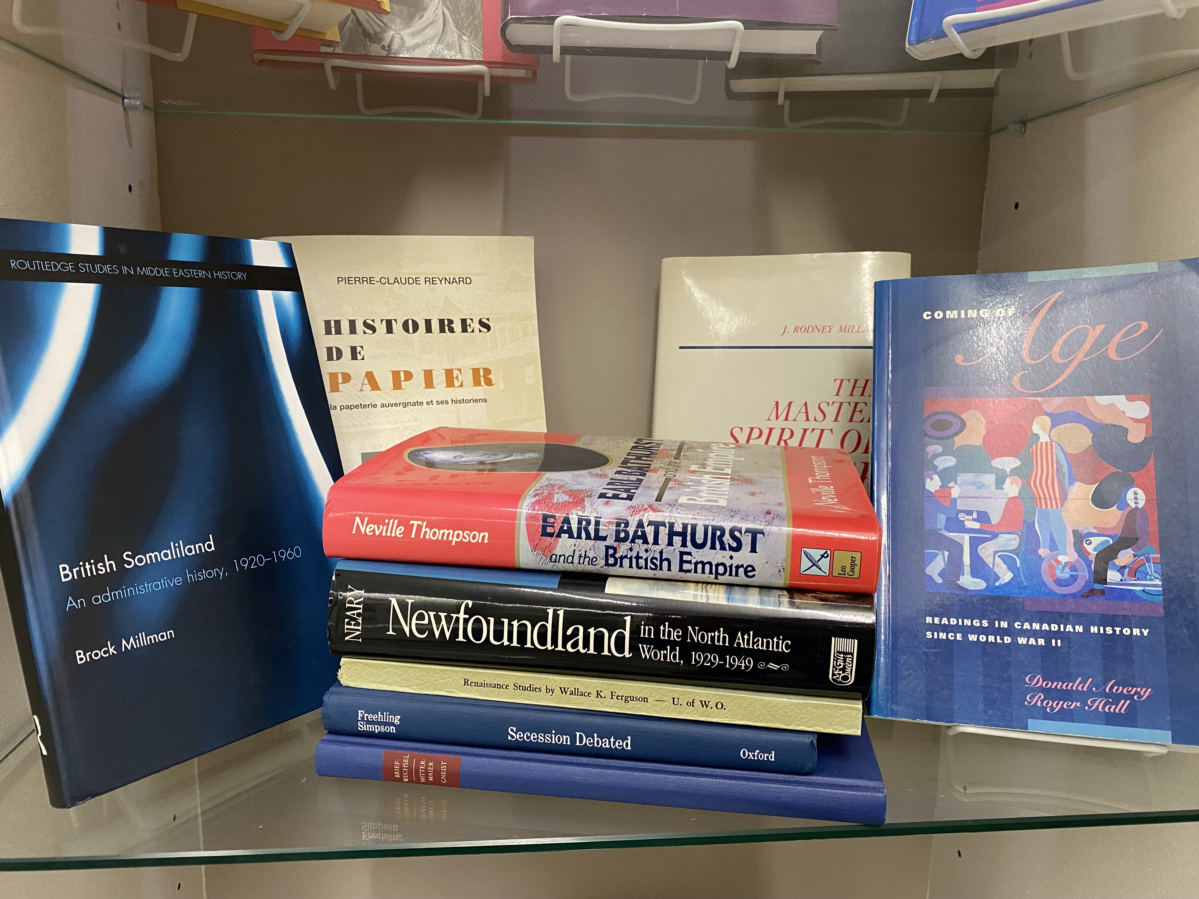Shelf of books
