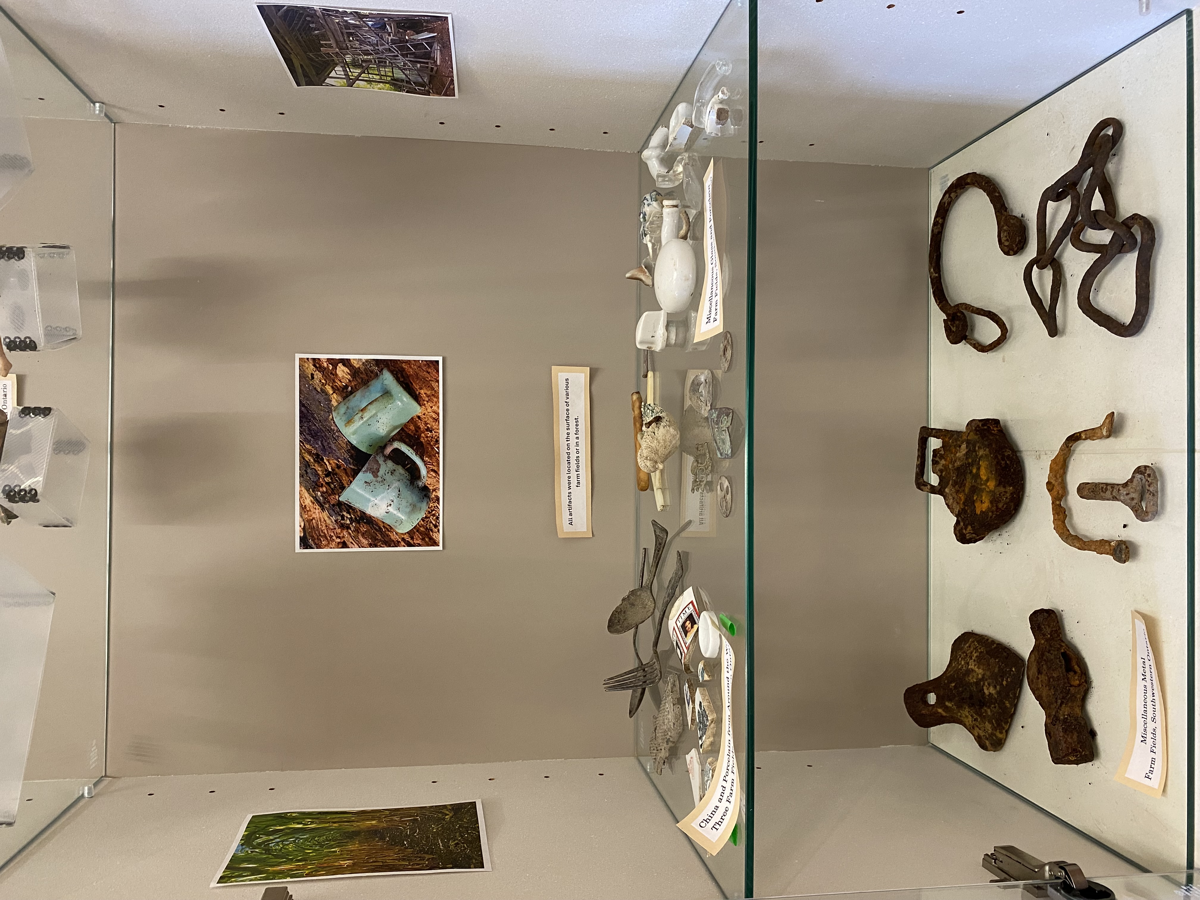 Various Artifacts on Two Layers