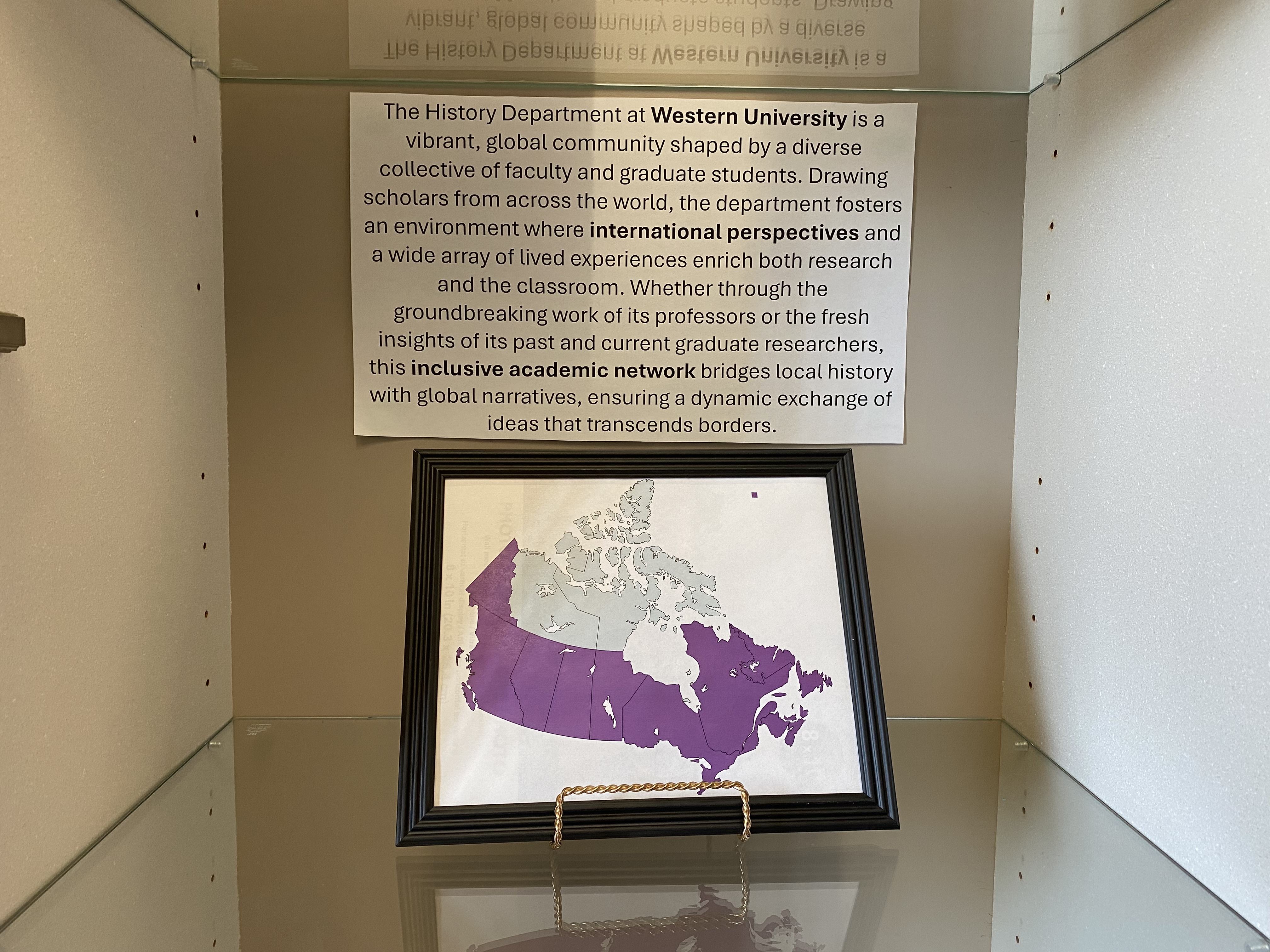 Roots and Routes middle shelf