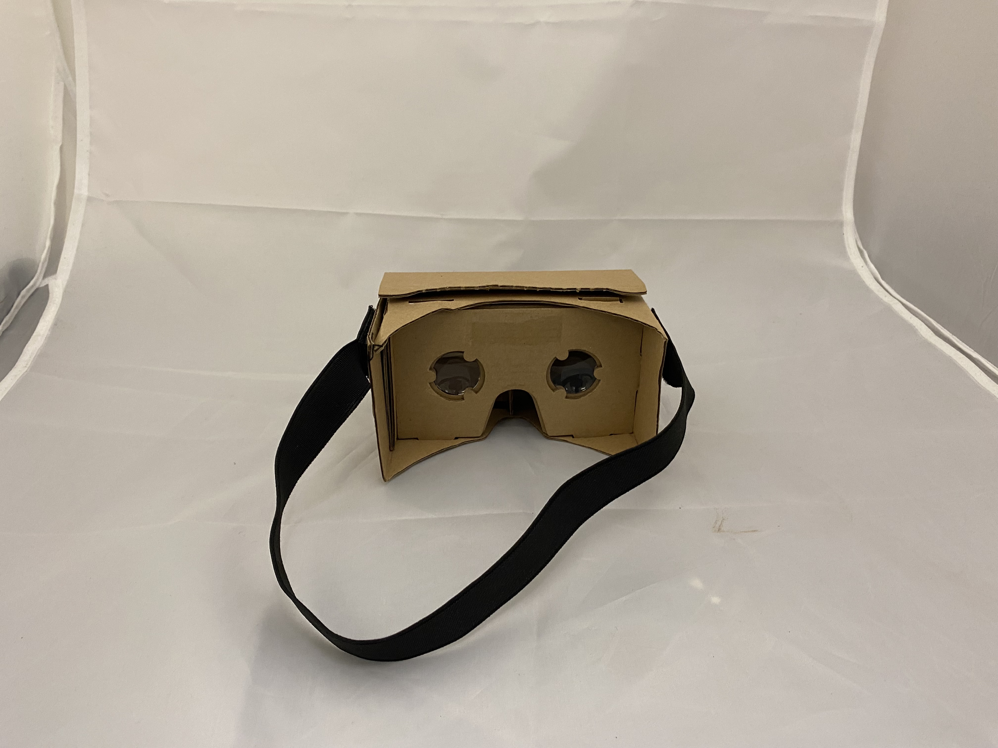 VR Goggles made of cardboard