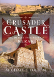 A photo of Kerak Castle with the Title Crusader Castle over it